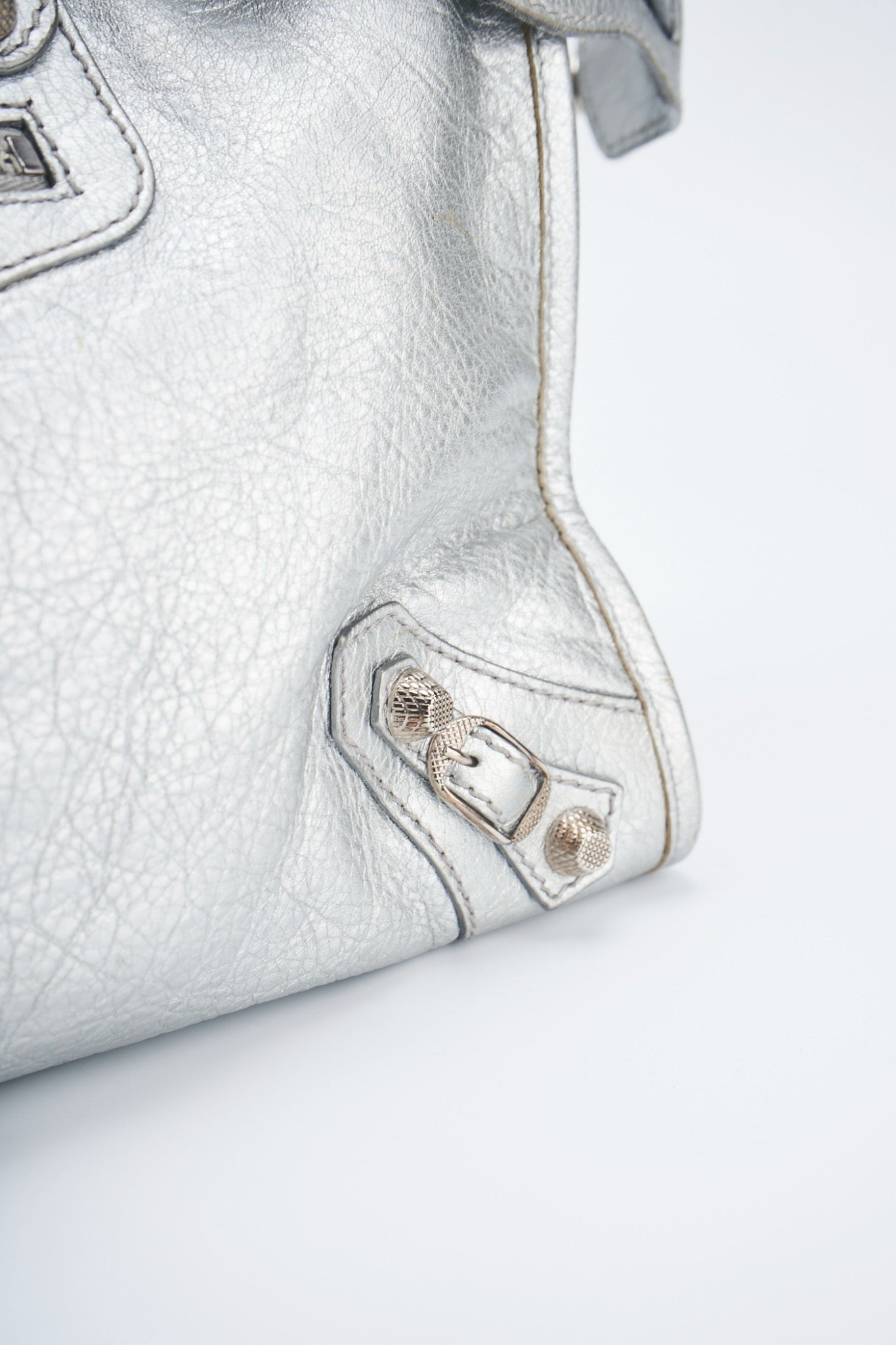 Balenciaga giant city silver