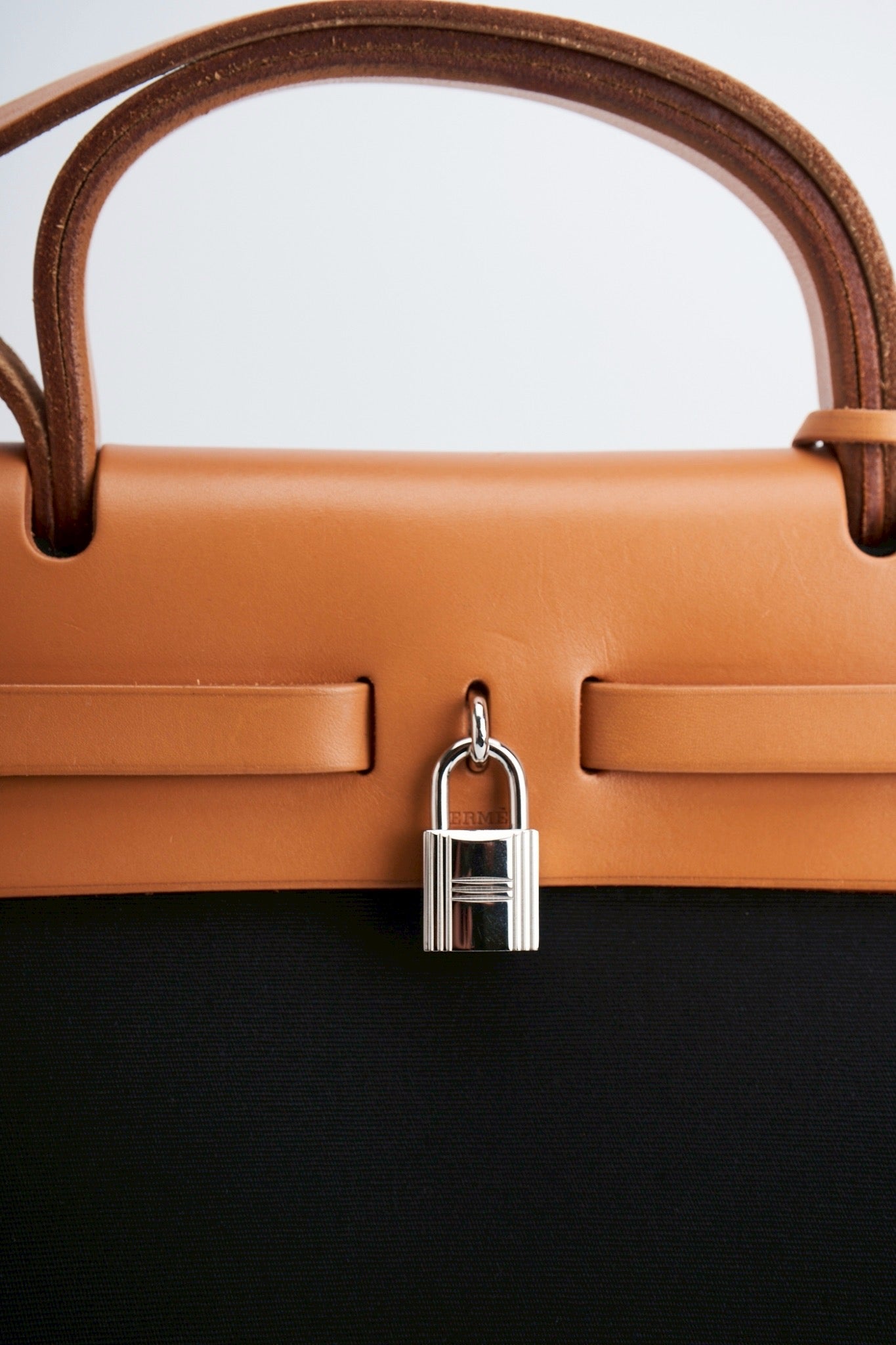 Hermes herbag31 black brown
