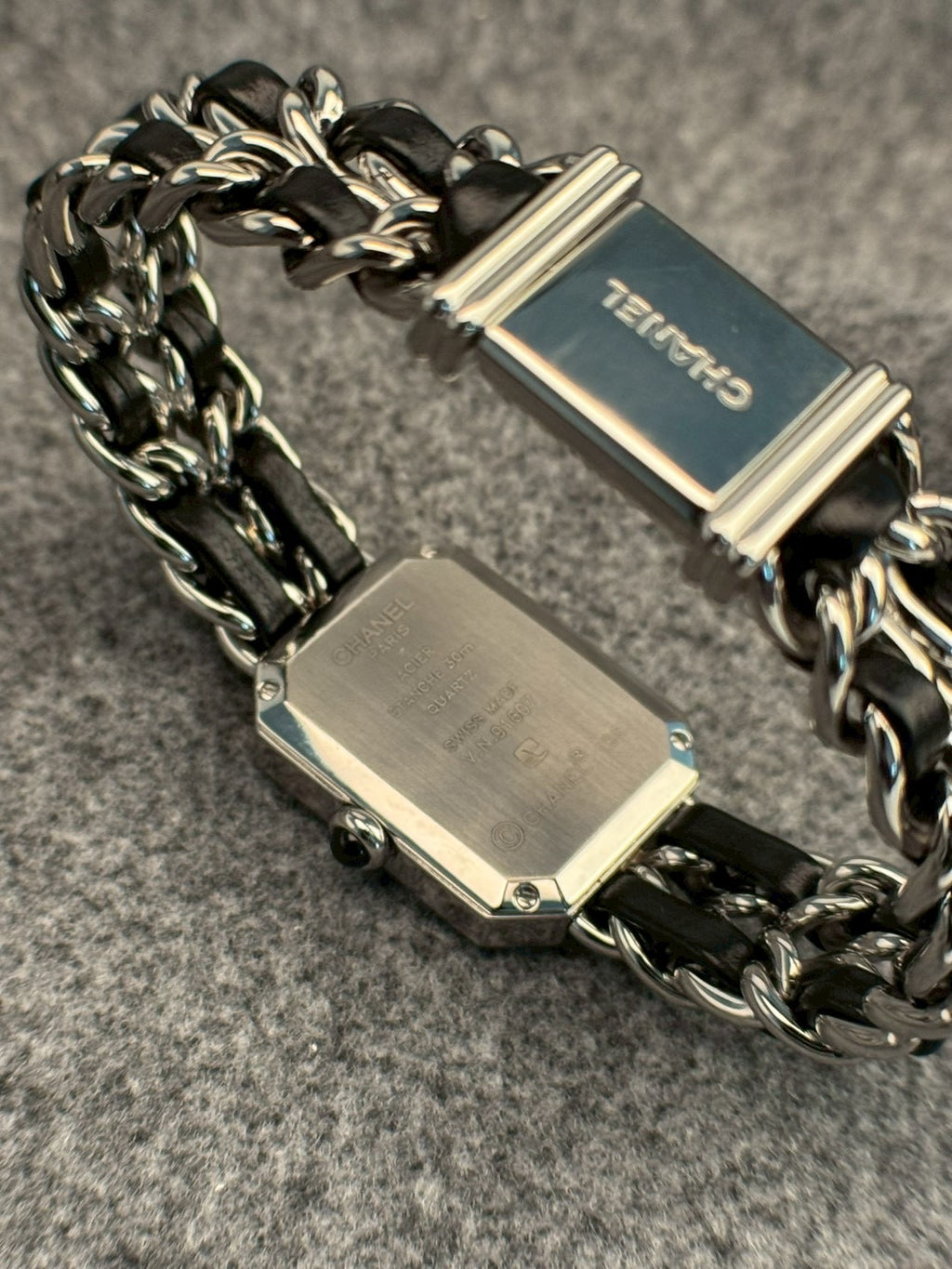 Chanel Premiere silver Lsize c.1607