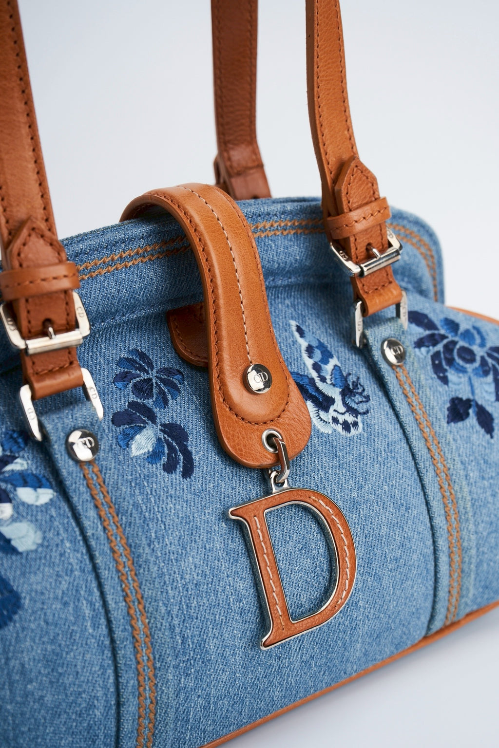 Dior detective denim floral