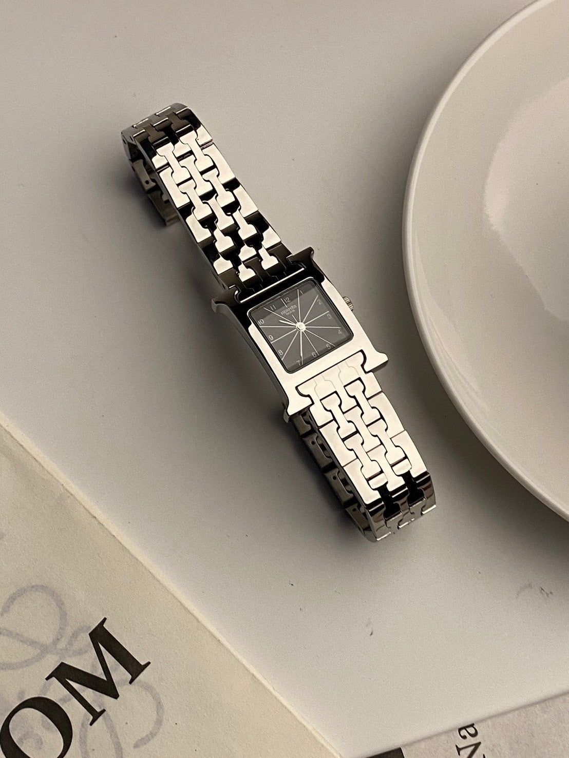 Hermes black dial c.6273