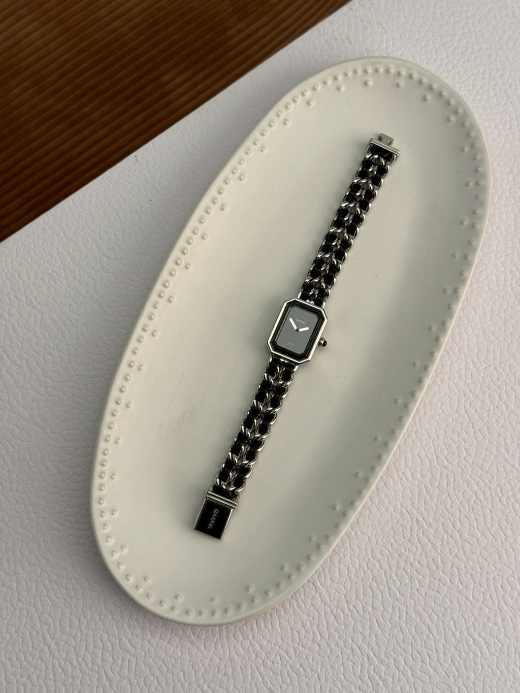 Chanel premiear silver Lsize c.78712
