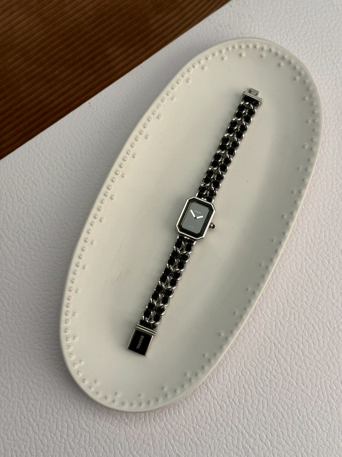 Chanel premiear silver Lsize c.78712