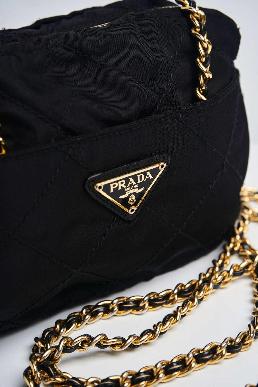 Prada mini chain