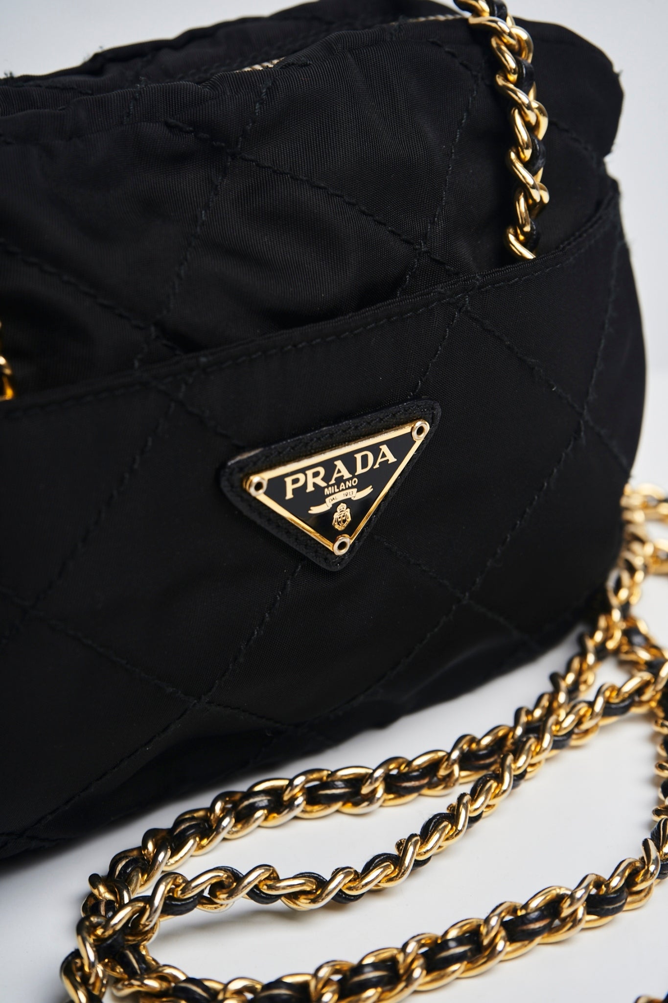 Prada mini chain
