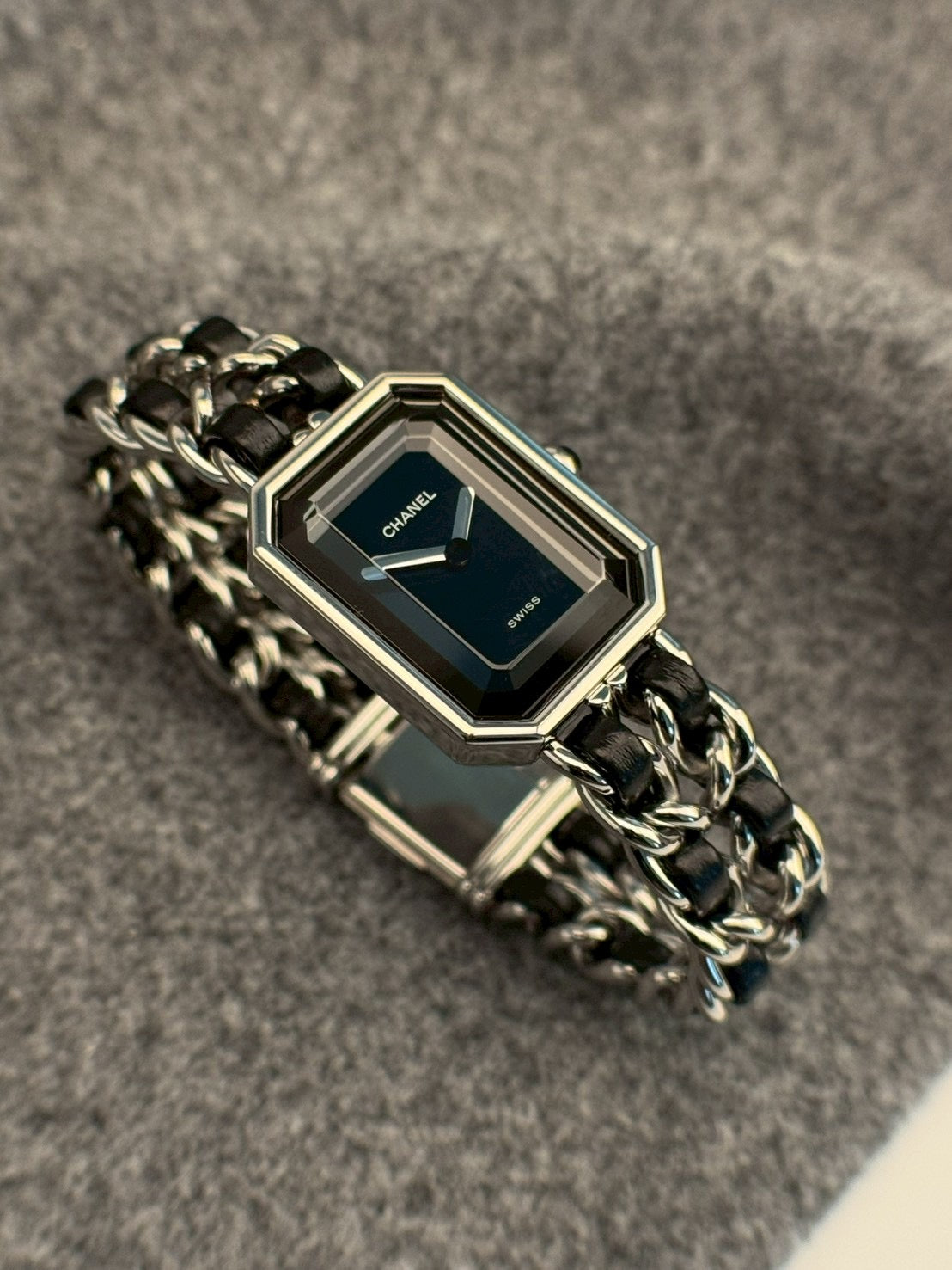 Chanel Premiere silver Lsize c.1607