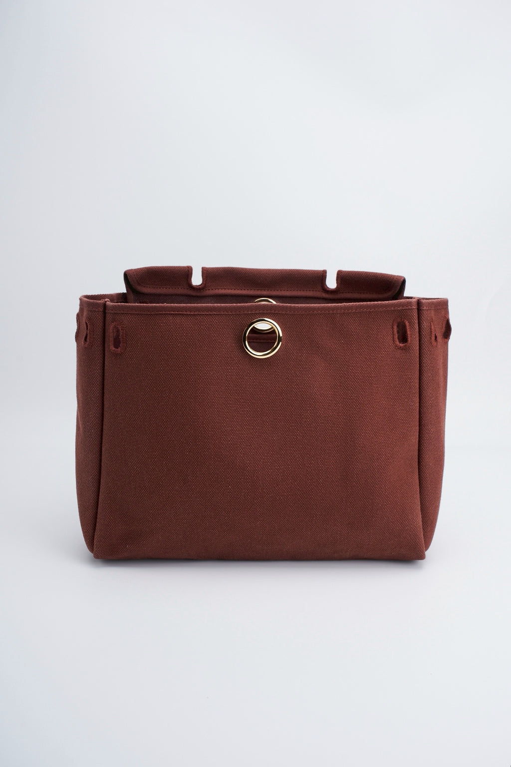 Hermes herbag31 redbrown