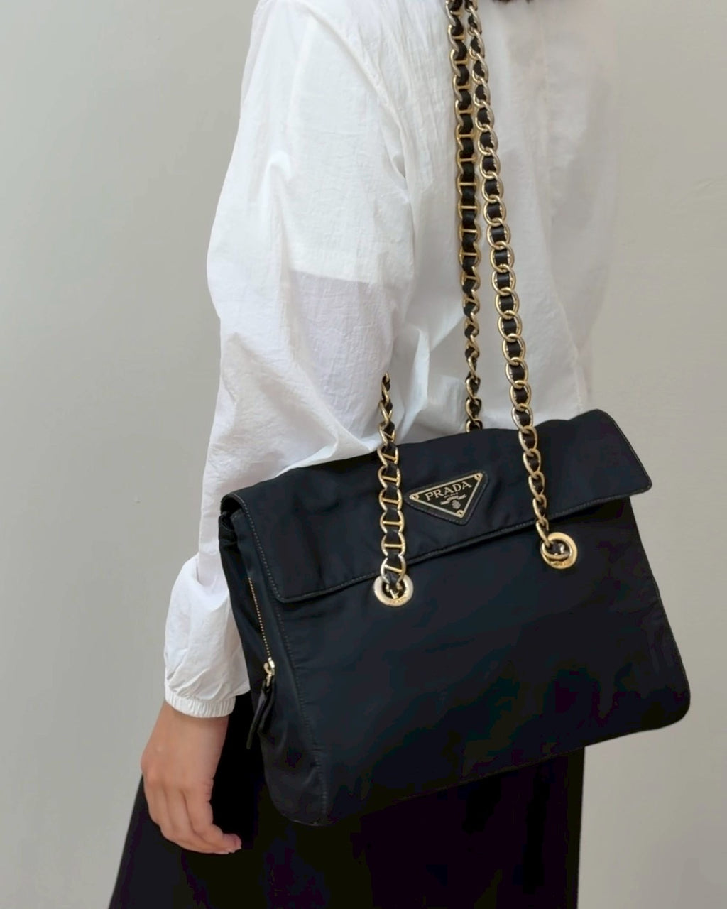 Prada nylon chain