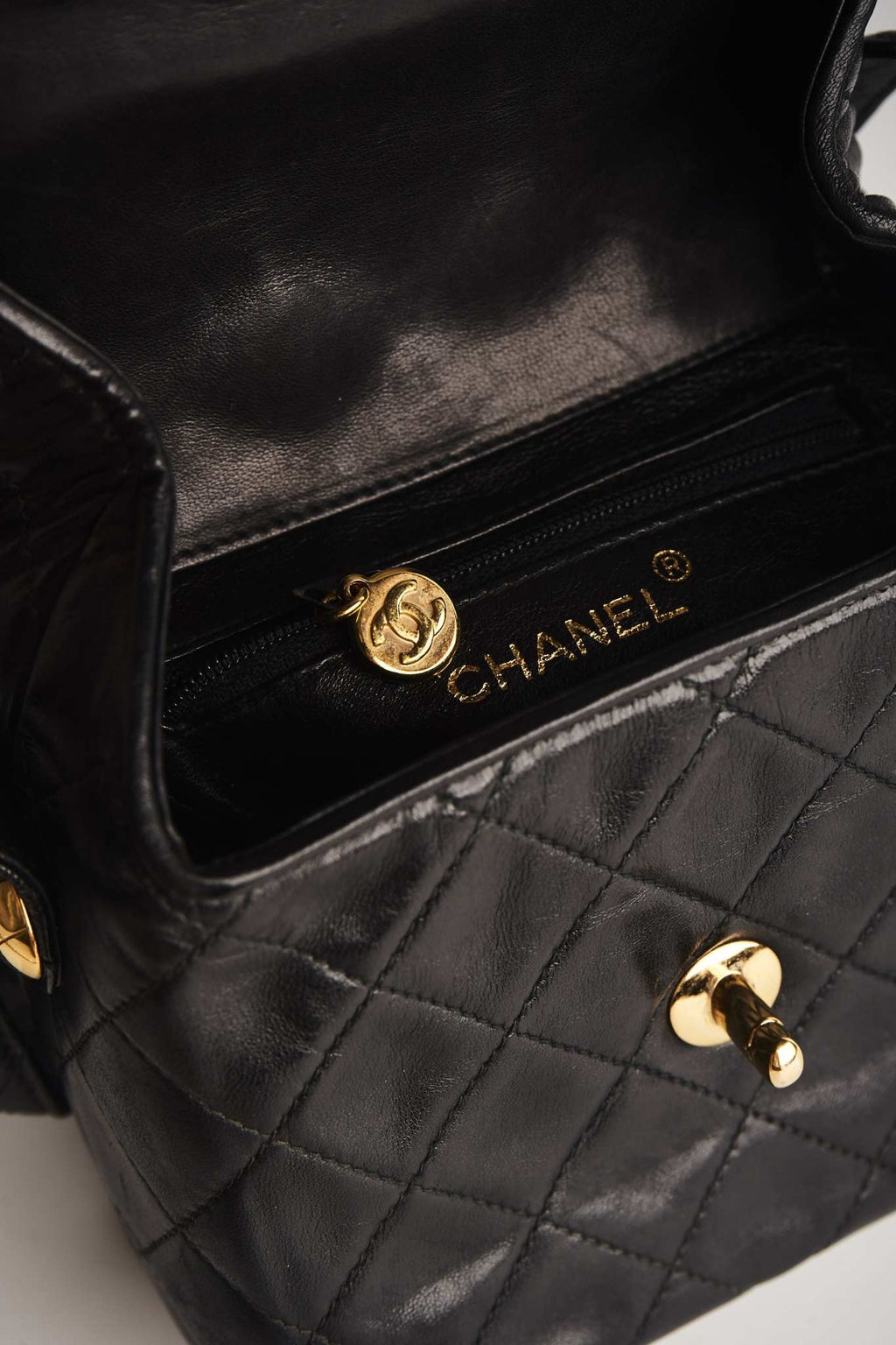 Chanel box mini lambskin