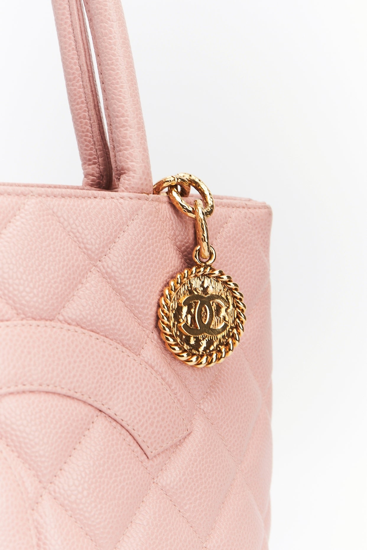 Chanel medellion tote bag