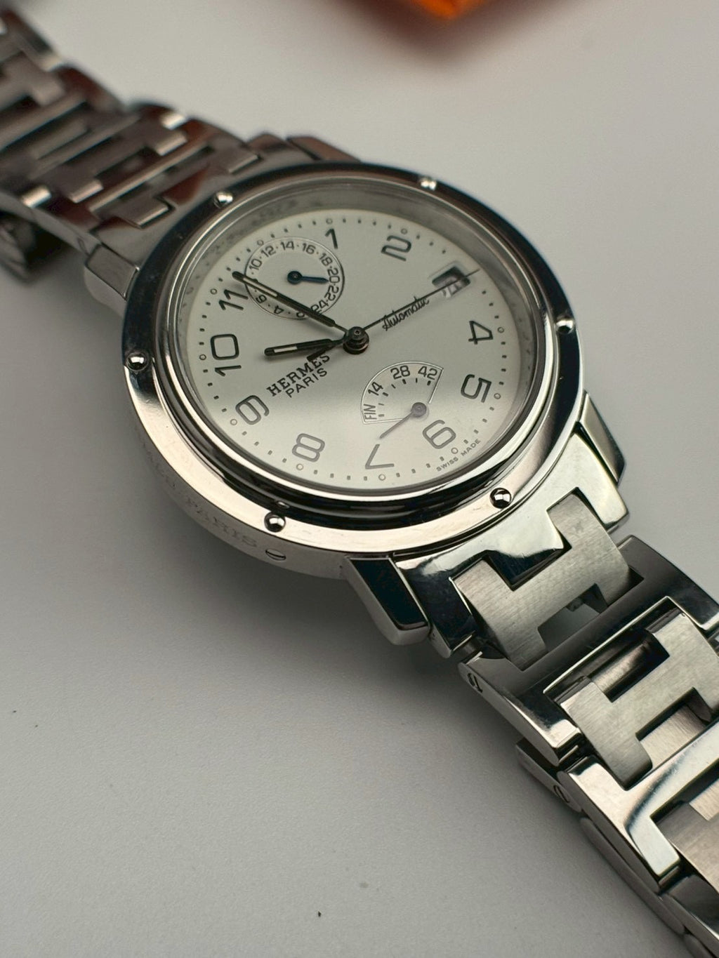 Hermes clipper chronograph c.6093