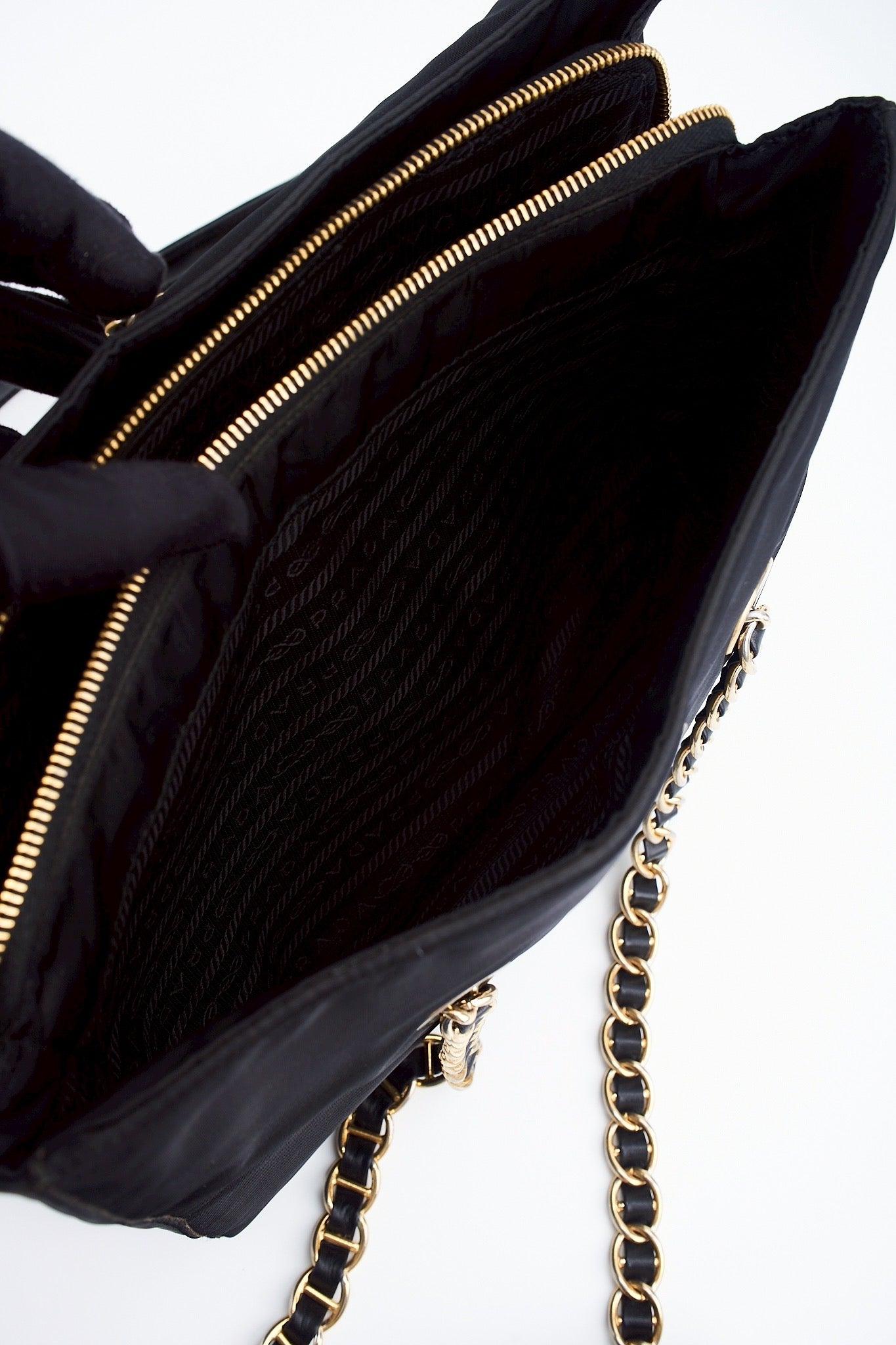 Prada nylon chain