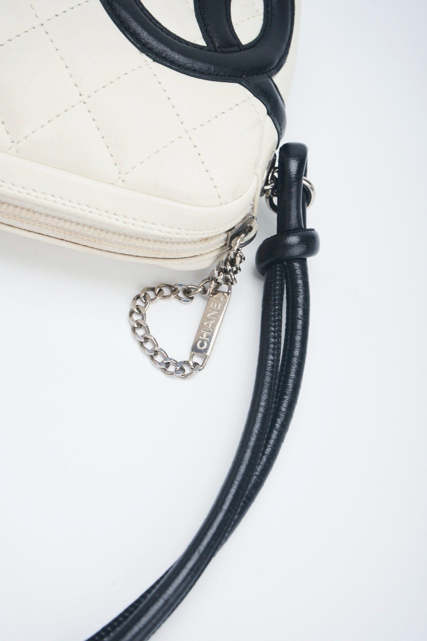 Chanel cambon white shoulder bag