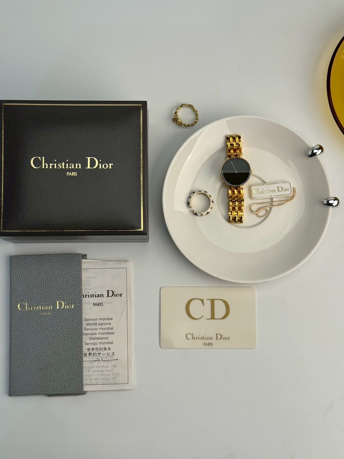 Dior 46-154-3 black dial c.1227