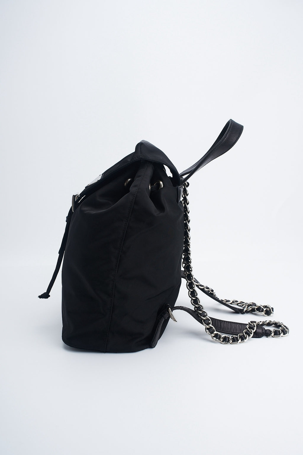 Prada backpack chain