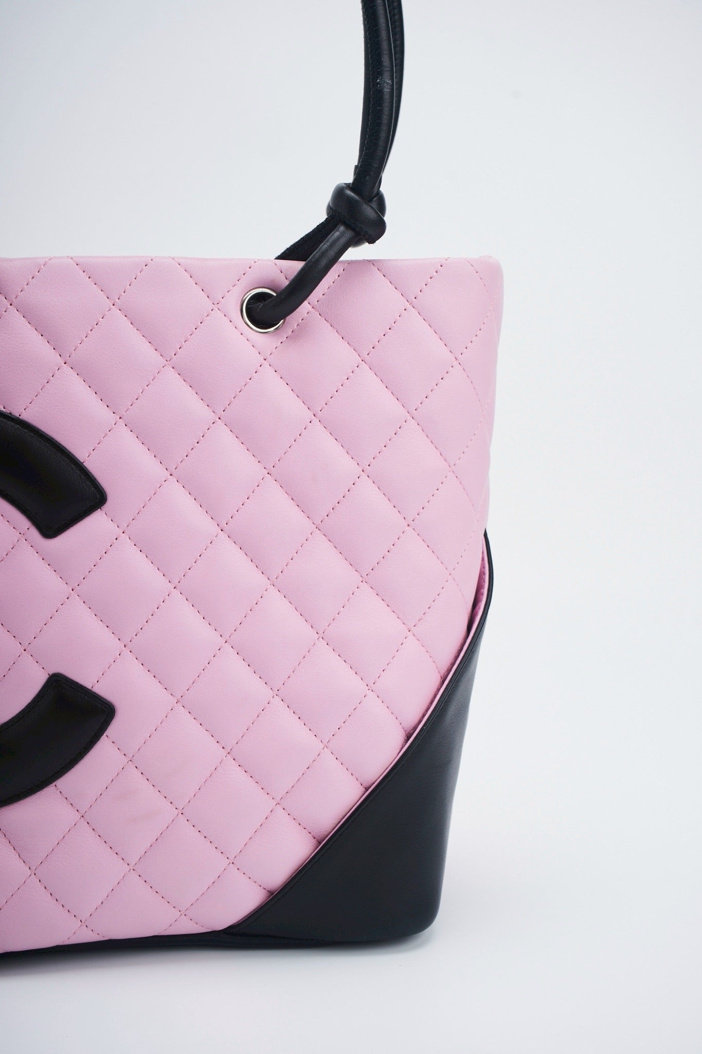 Chanel cambon mini tote pink