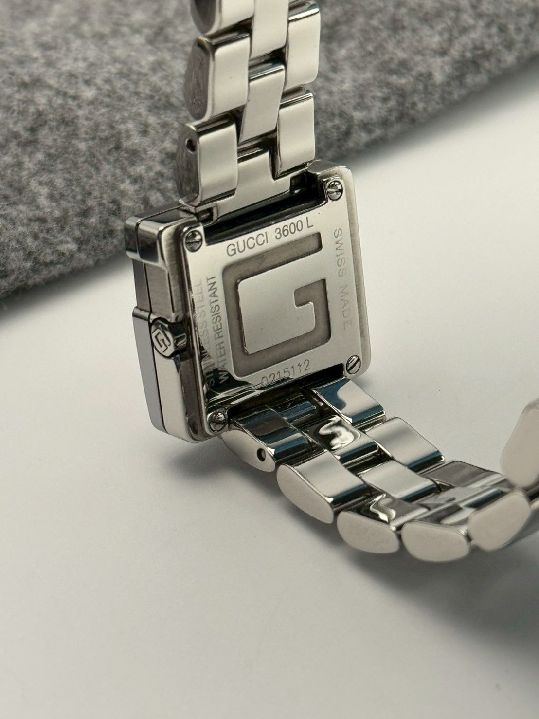 Gucci 3600l pink dial G c.5112