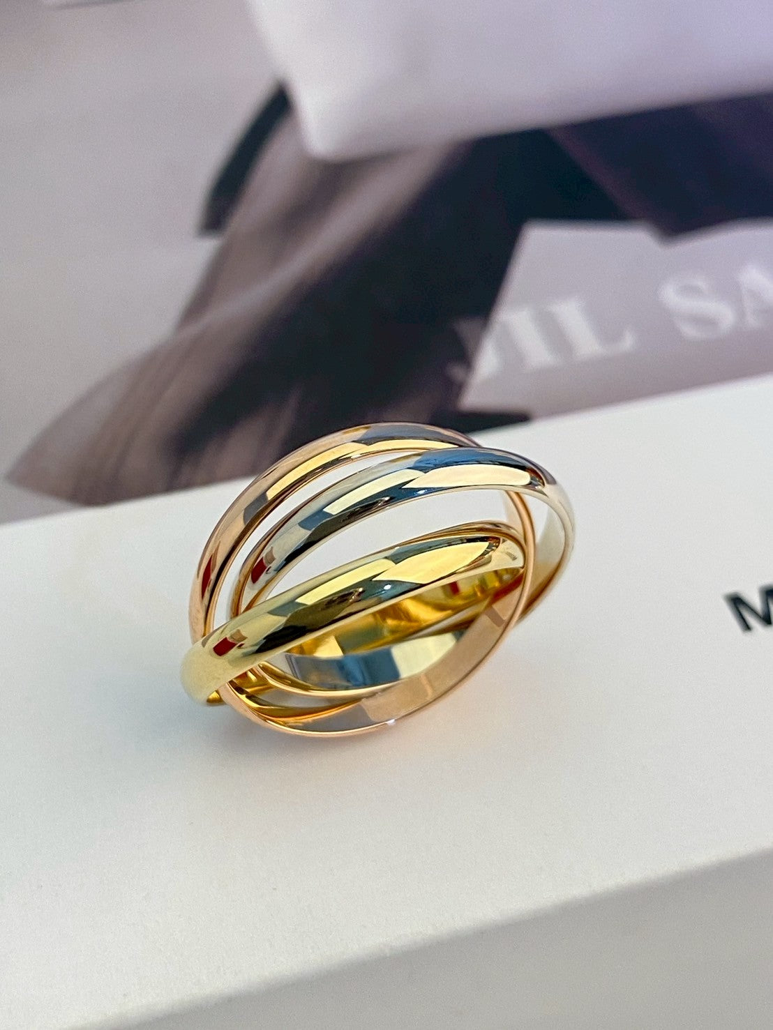 Cartier trinity ring classic model