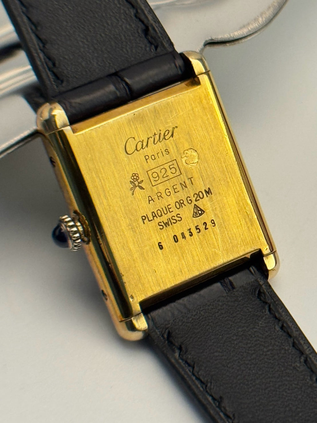Cartier Tank Must Brown Dial