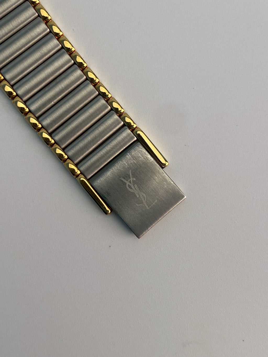 YSL twotone date watch c.0405