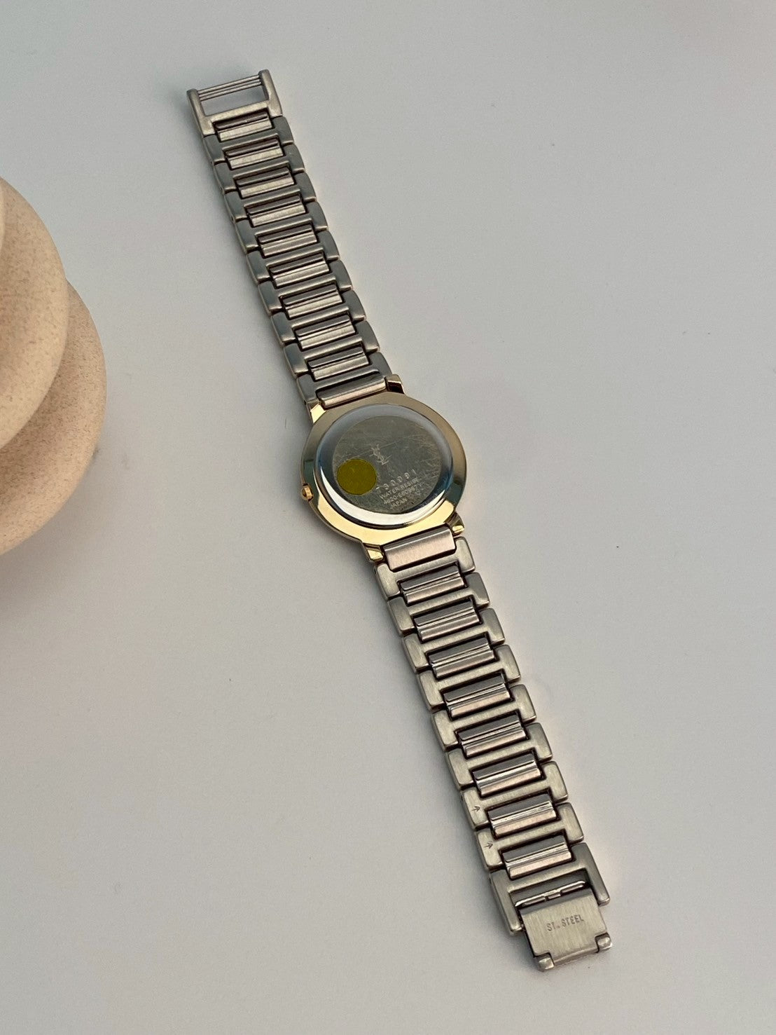 Ysl black dial twotone watch c.0091