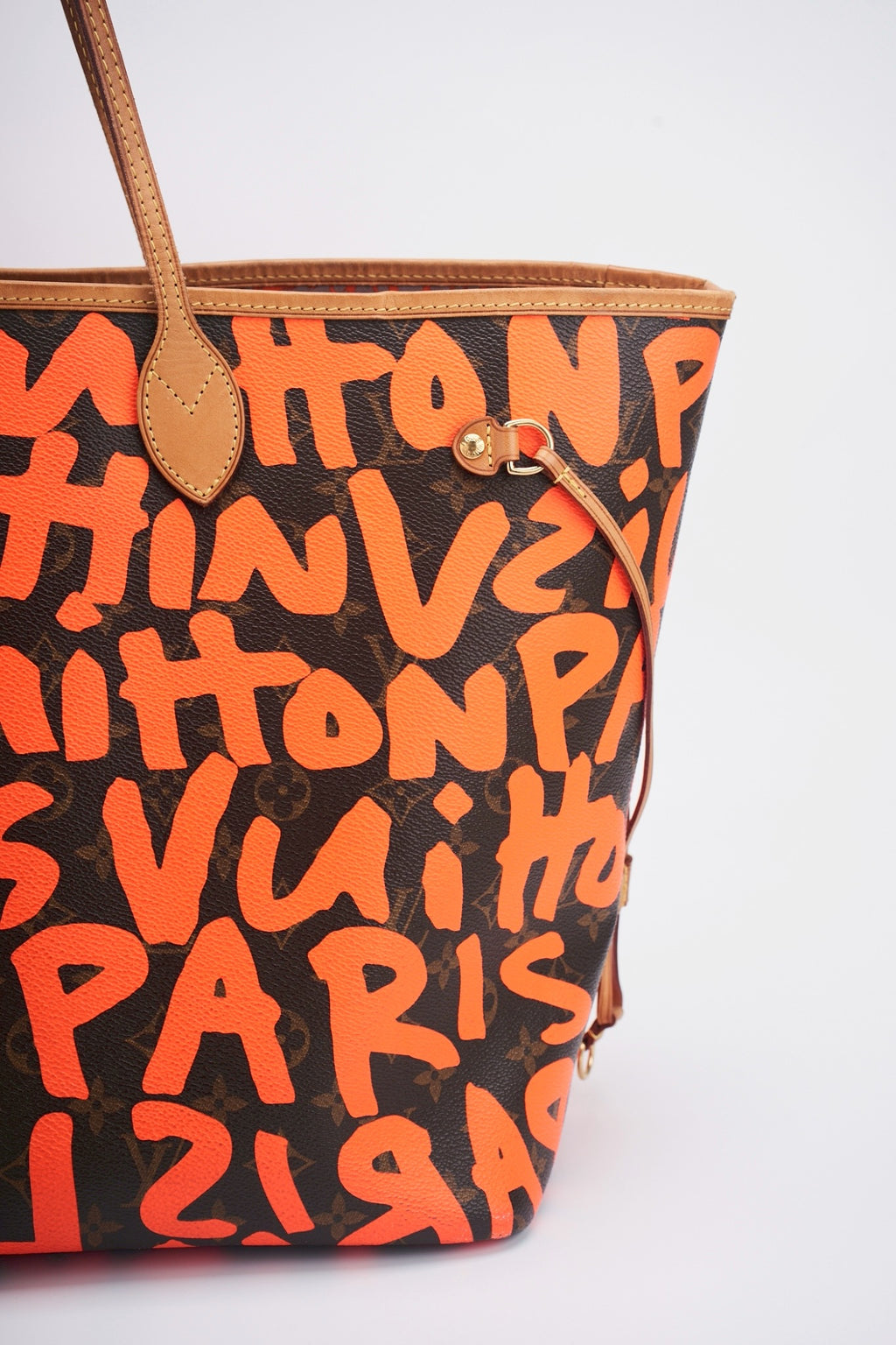 Lv graffiti neverfull orange gm