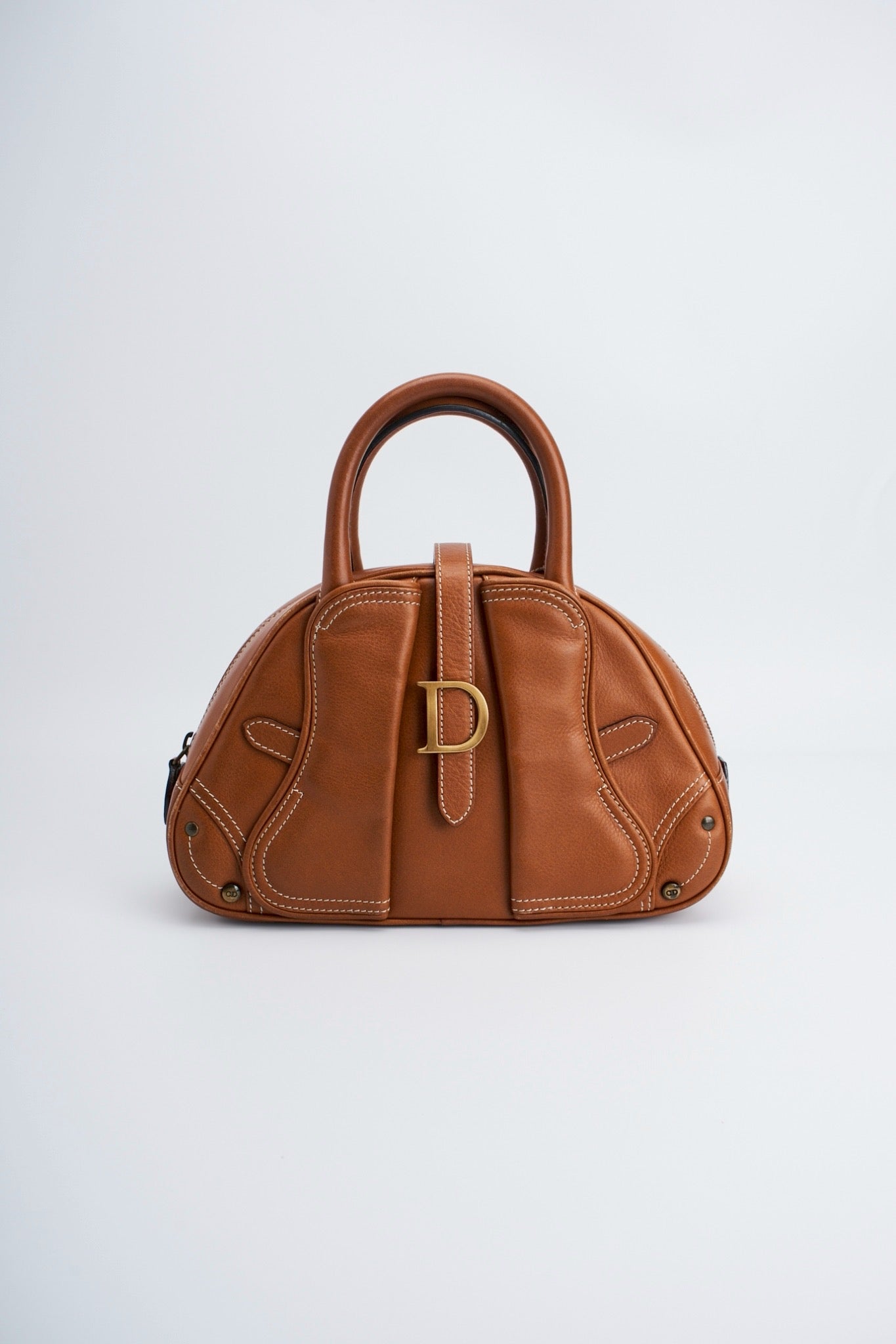 Dior D logo handbag
