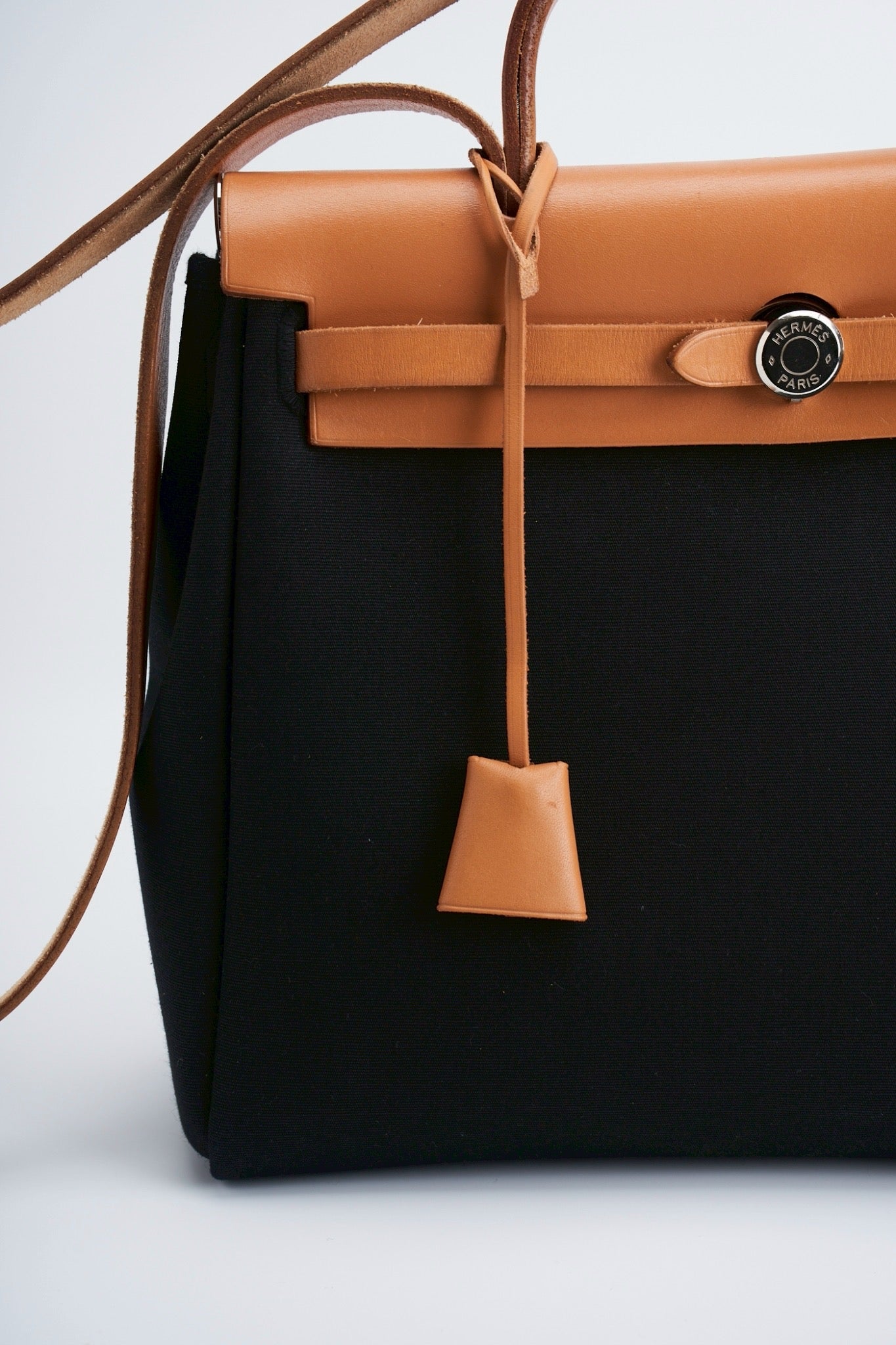 Hermes herbag31 black brown
