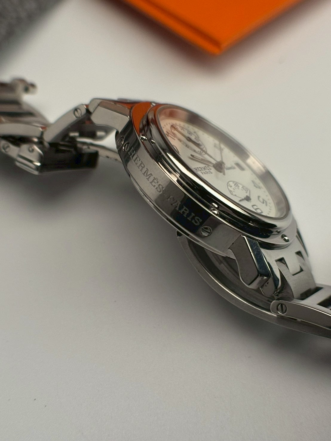 Hermes clipper chronograph c.6093