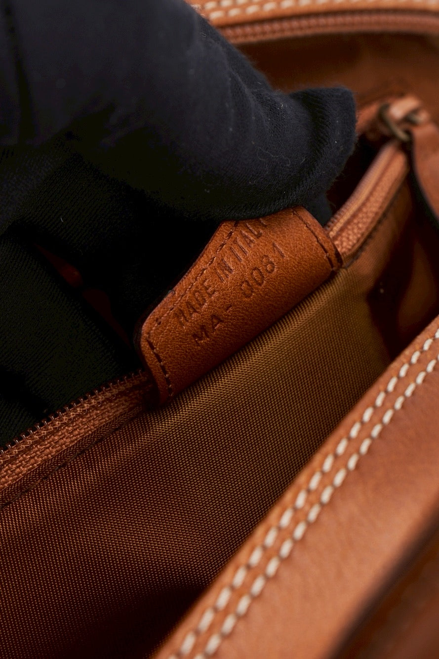 Dior D logo handbag