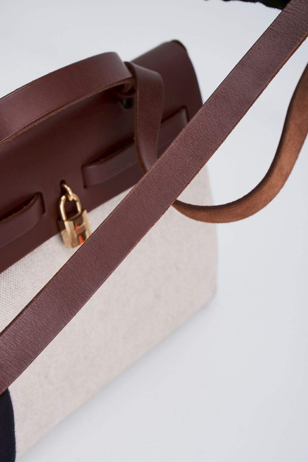 Hermes herbag31 redbrown