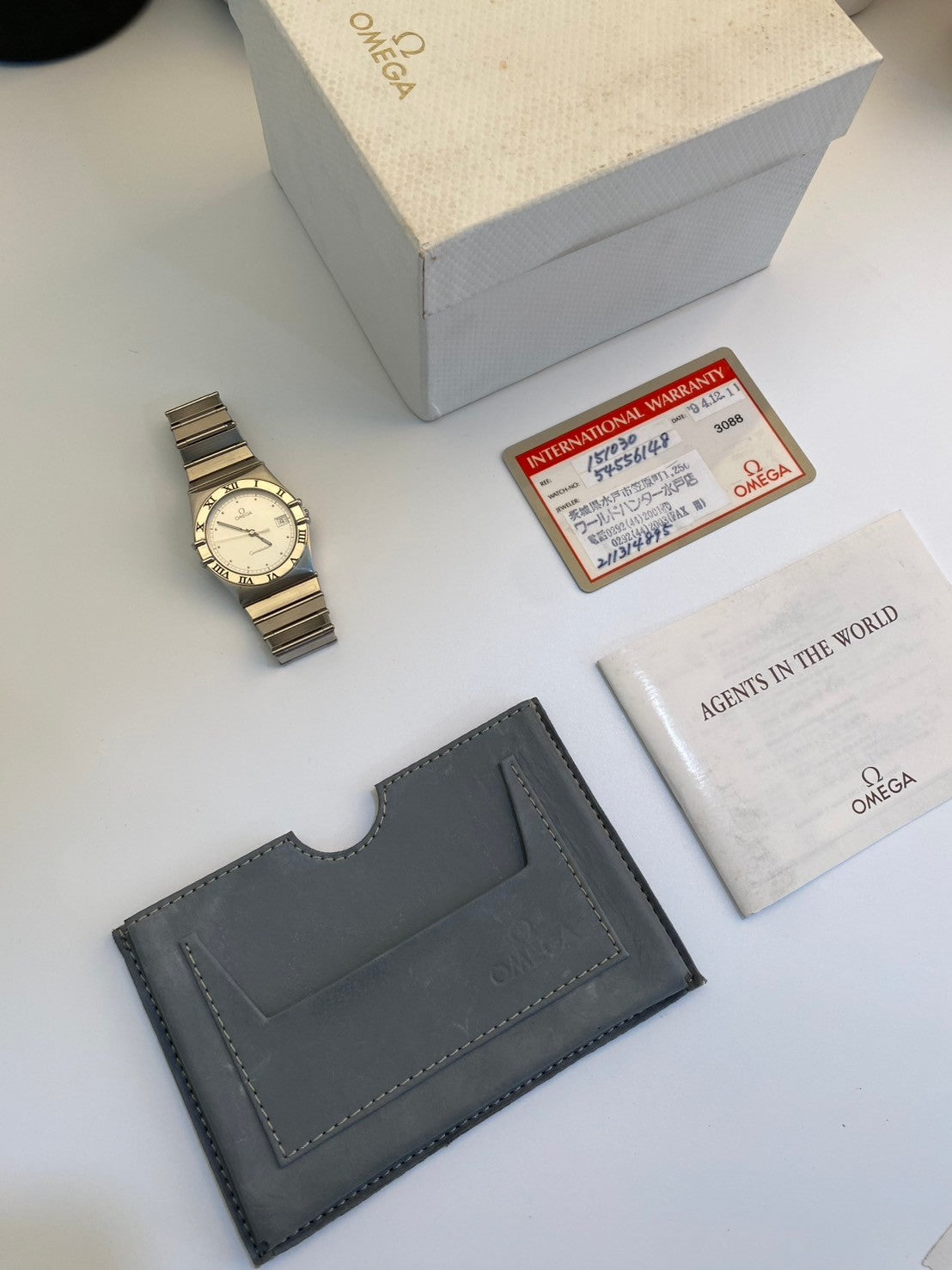 Omega constellation date watch c.6148