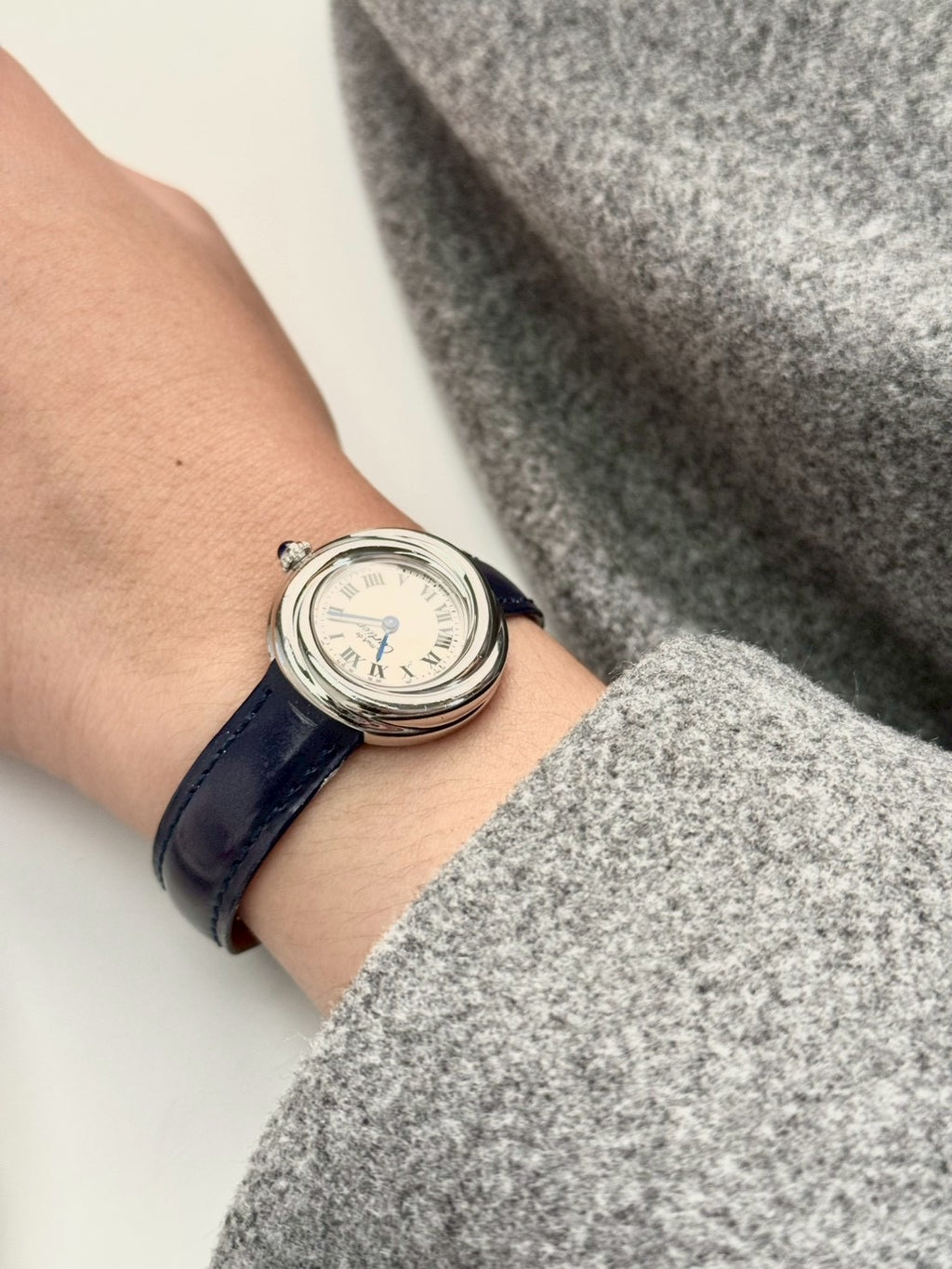 cartier trinity white dial c.4014