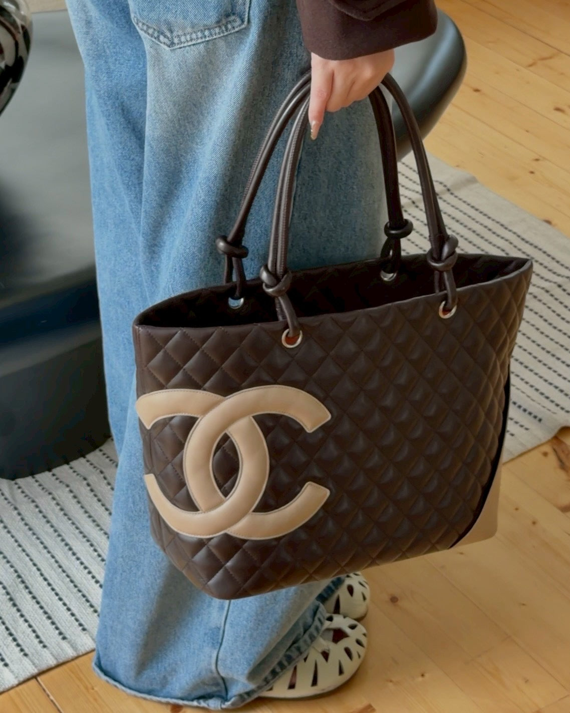 Chanel cambon tote bag
