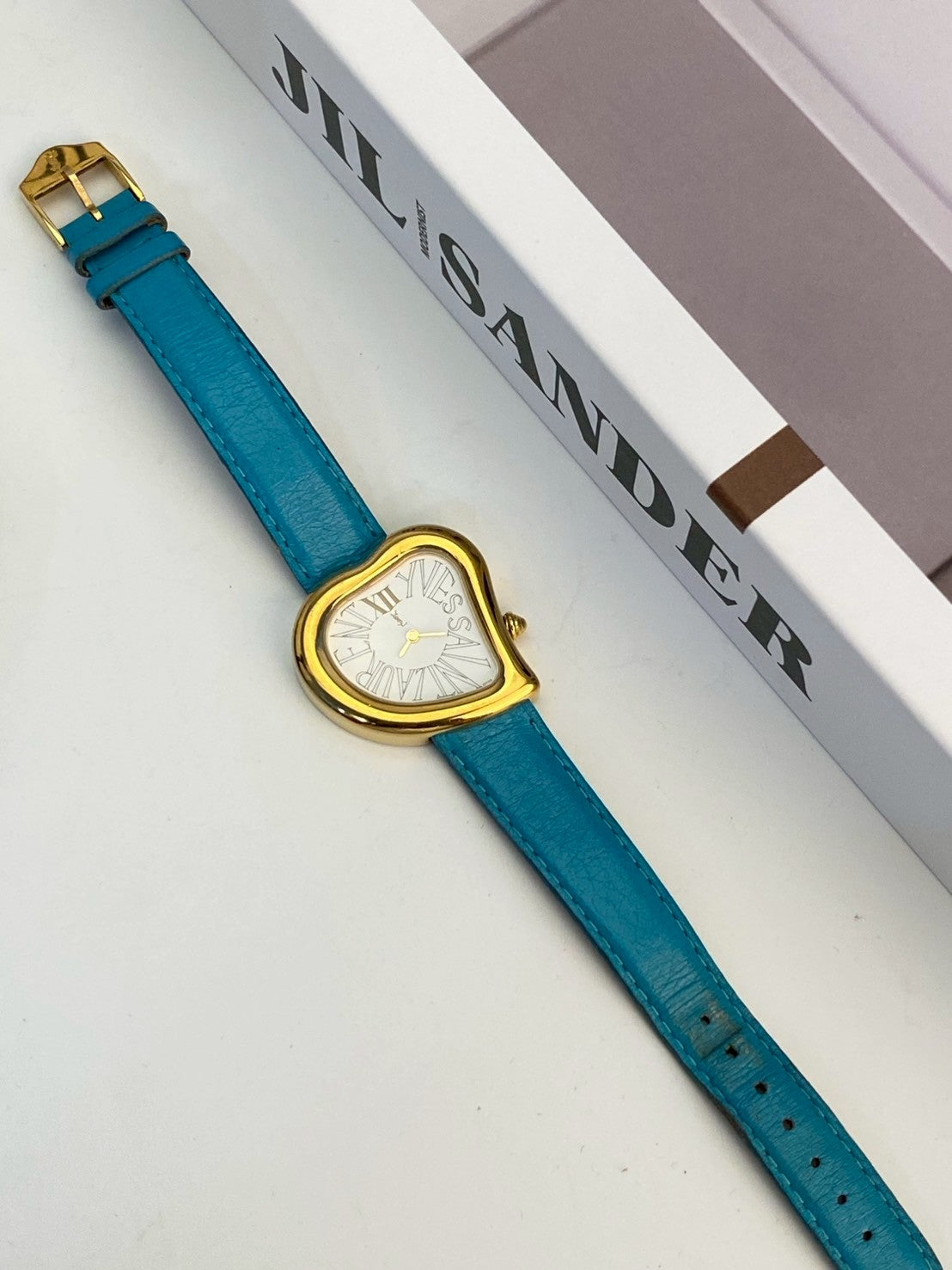 YSL heart dial lady