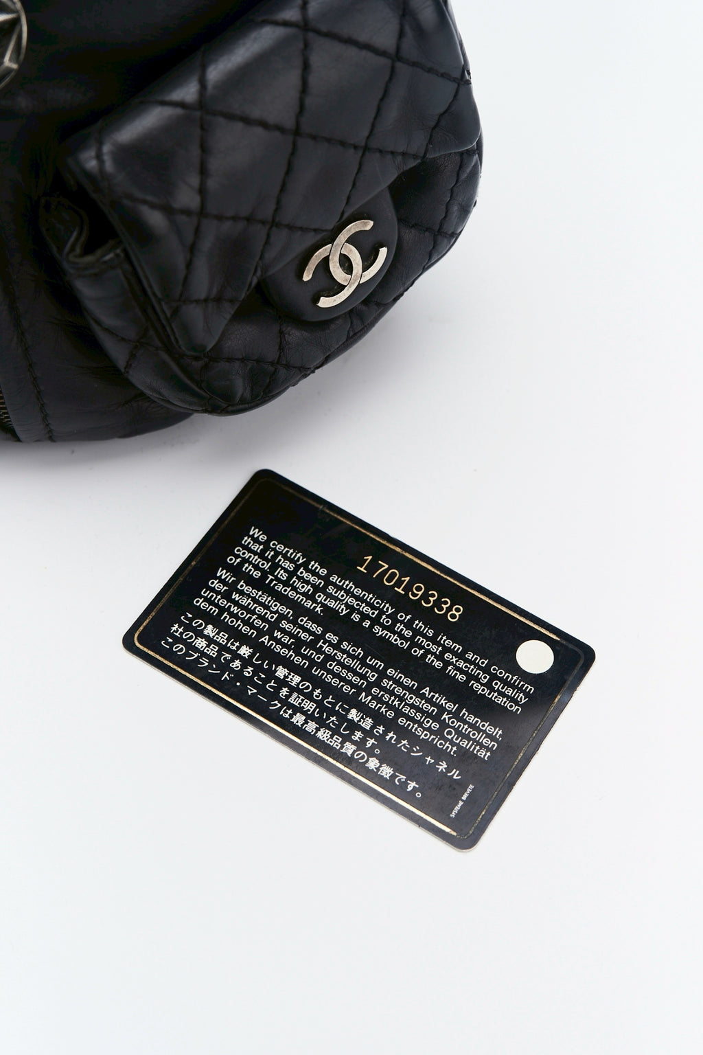 Chanel mini backpack