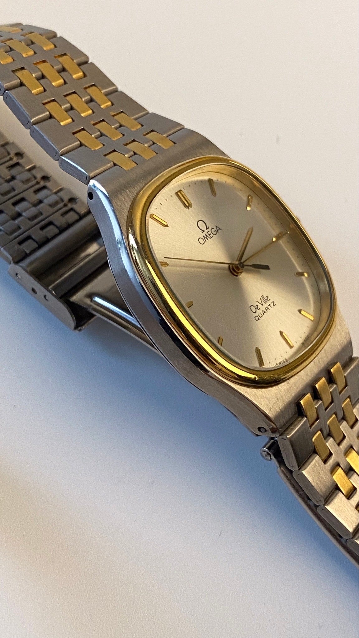 Omega Deville Twotone Men Size
