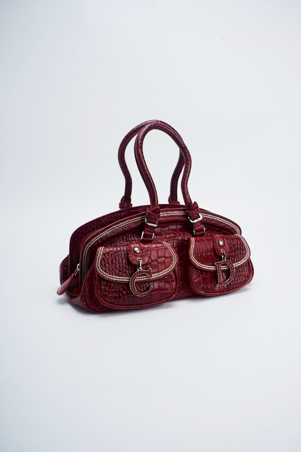 Dior detective crocodile leather