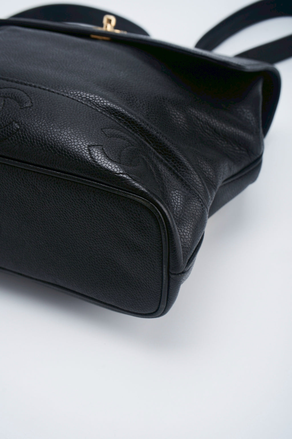 Chanel caviar backpack