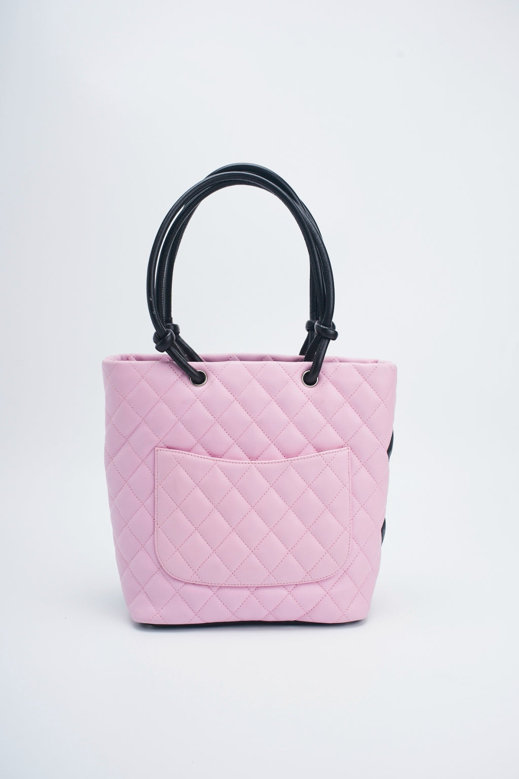 Chanel cambon mini tote pink