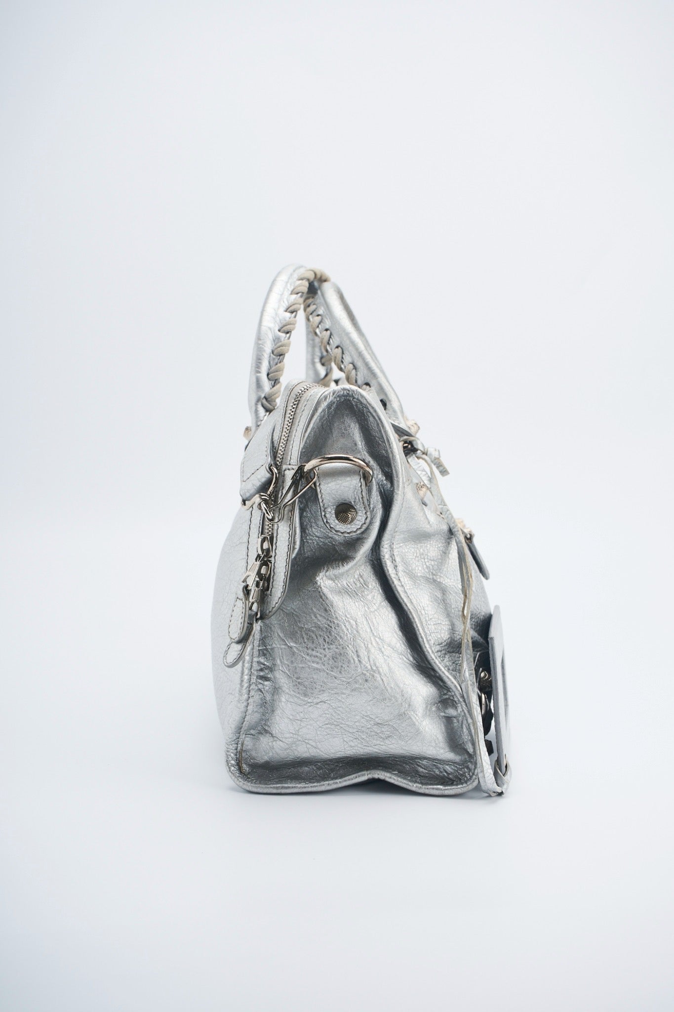 Balenciaga giant city silver