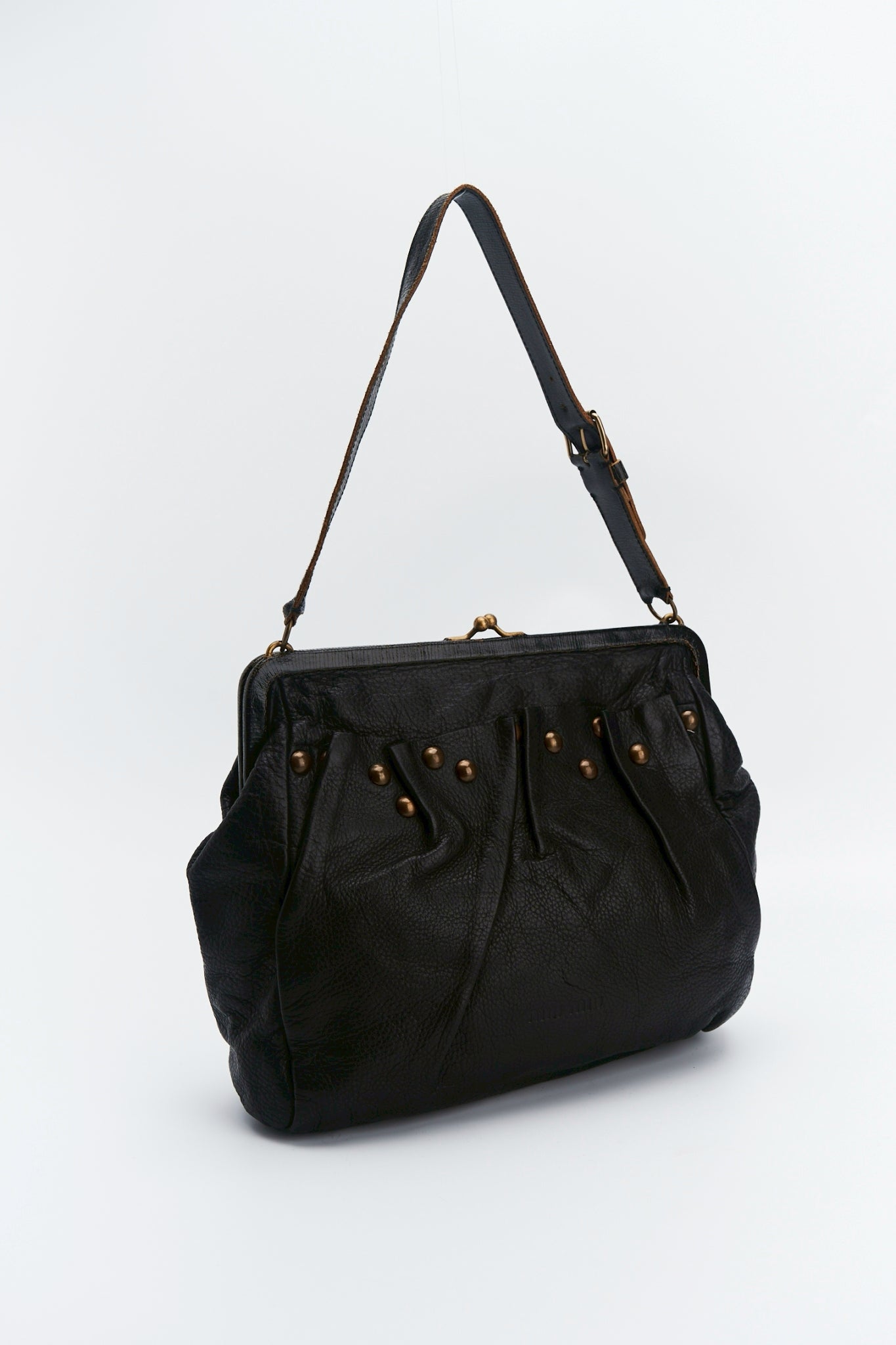 Miumiu leather shoulder bag