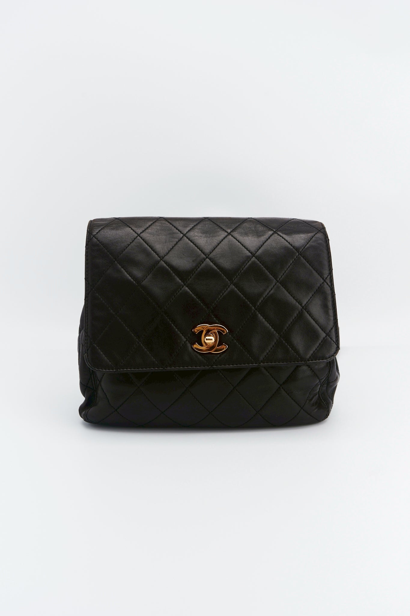Chanel lambskin backpack