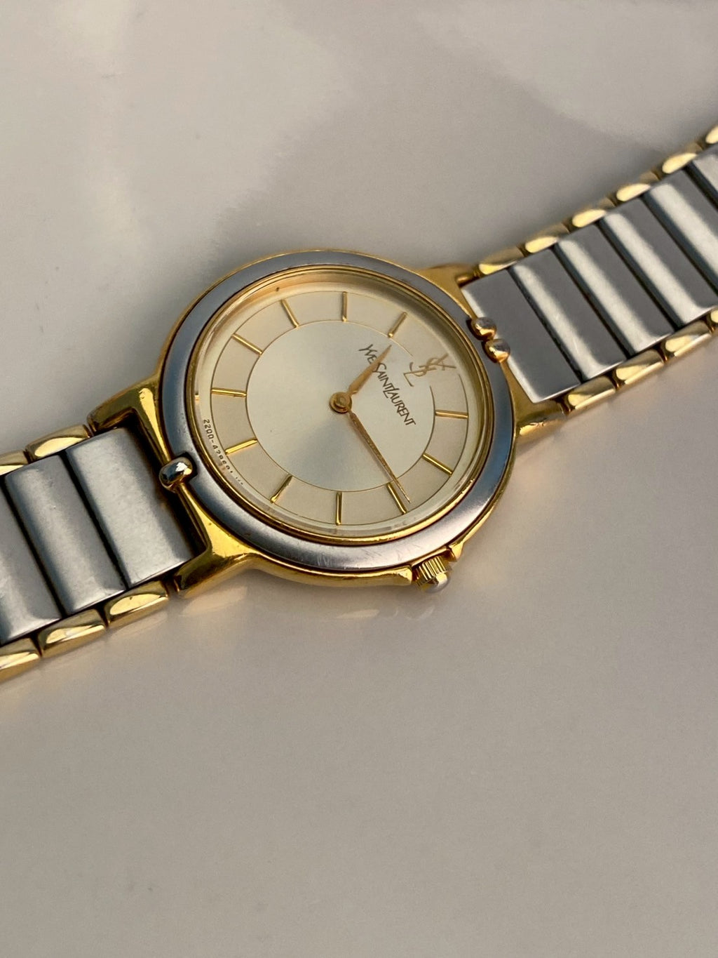 Ysl cream dial twotone c.1771