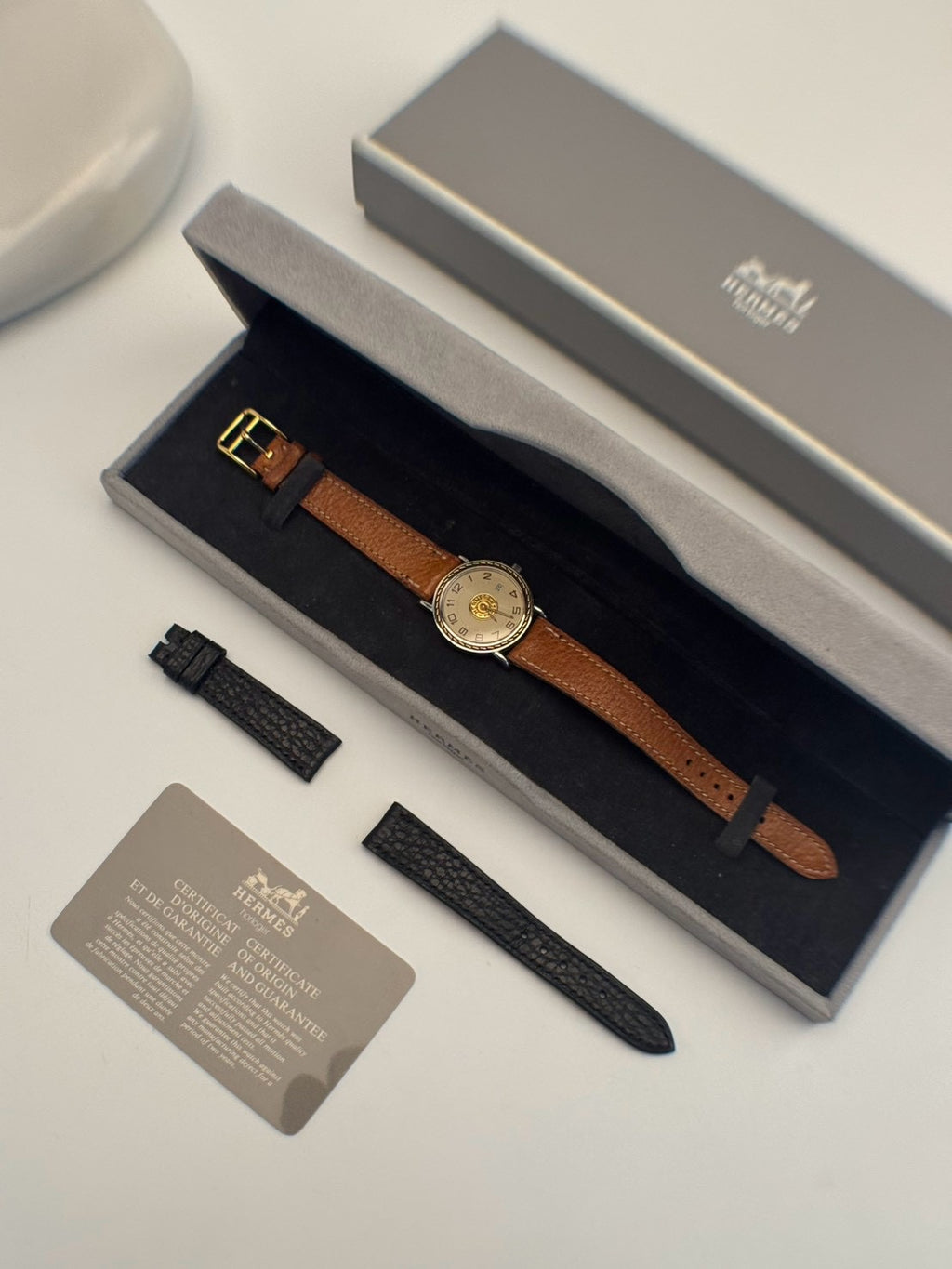 Hermès Vintage Circle Two-Tone