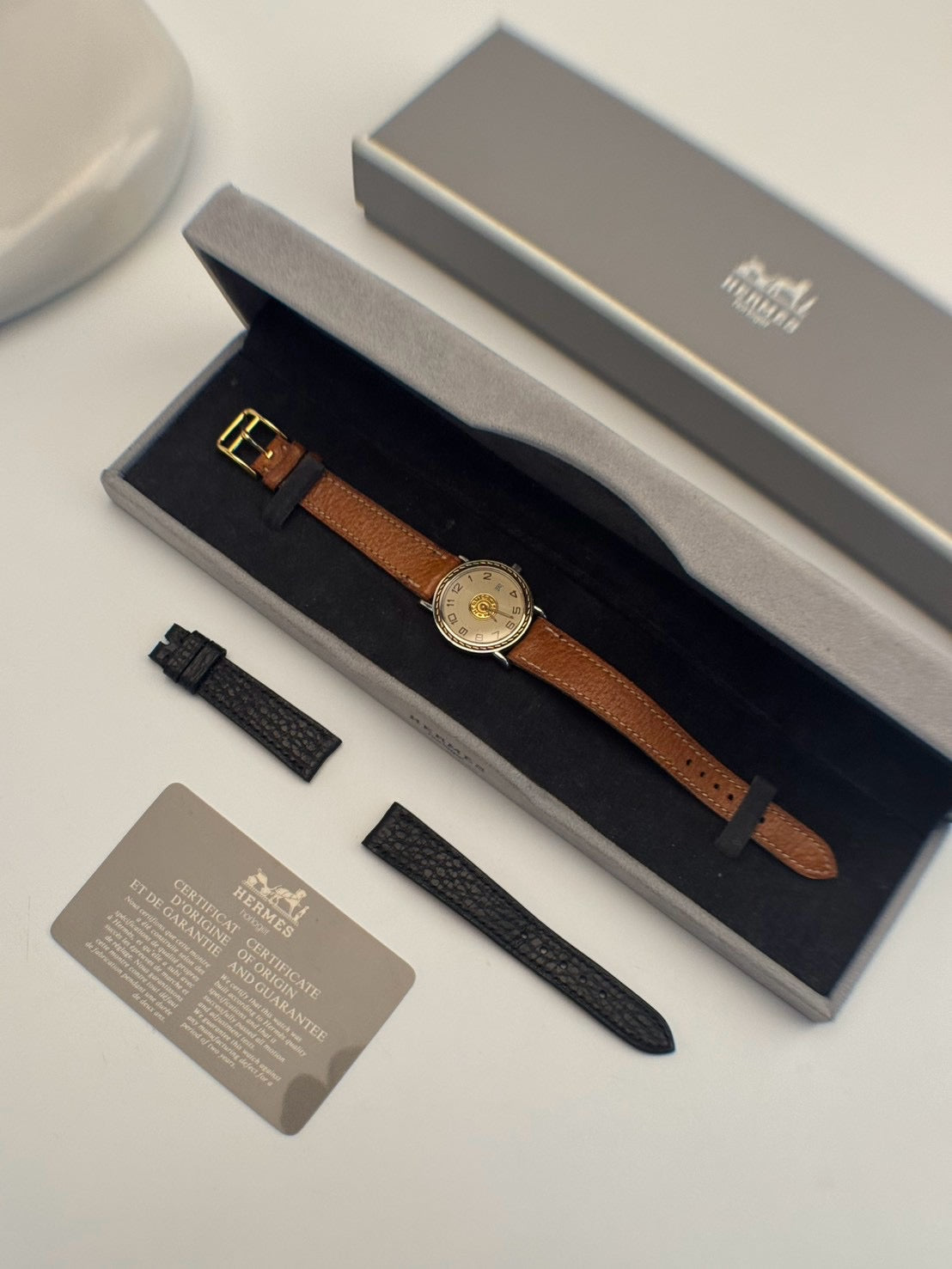 Hermès Vintage Circle Two-Tone
