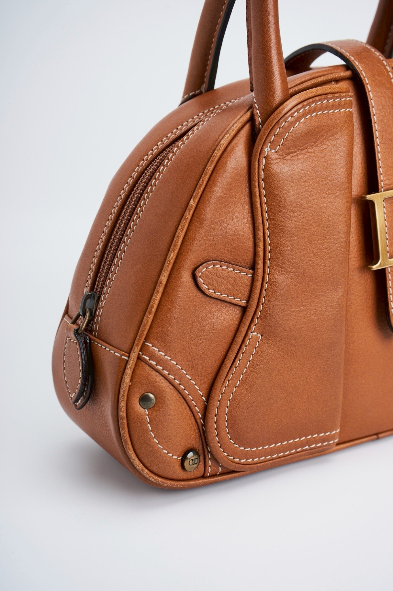 Dior D logo handbag