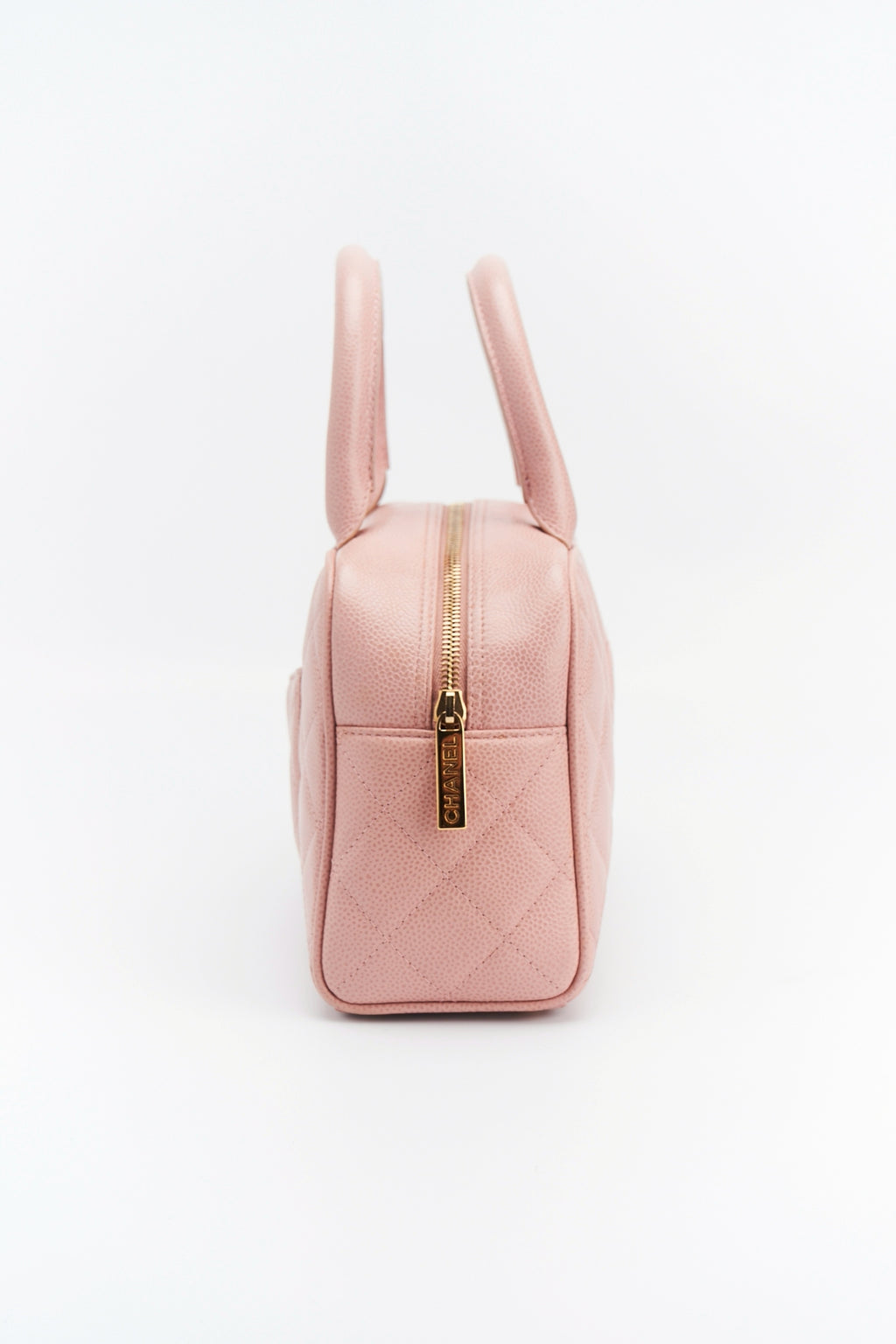 Chanel mini boston pink