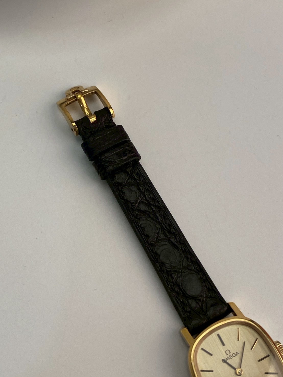 Omega deville gold dial wind up