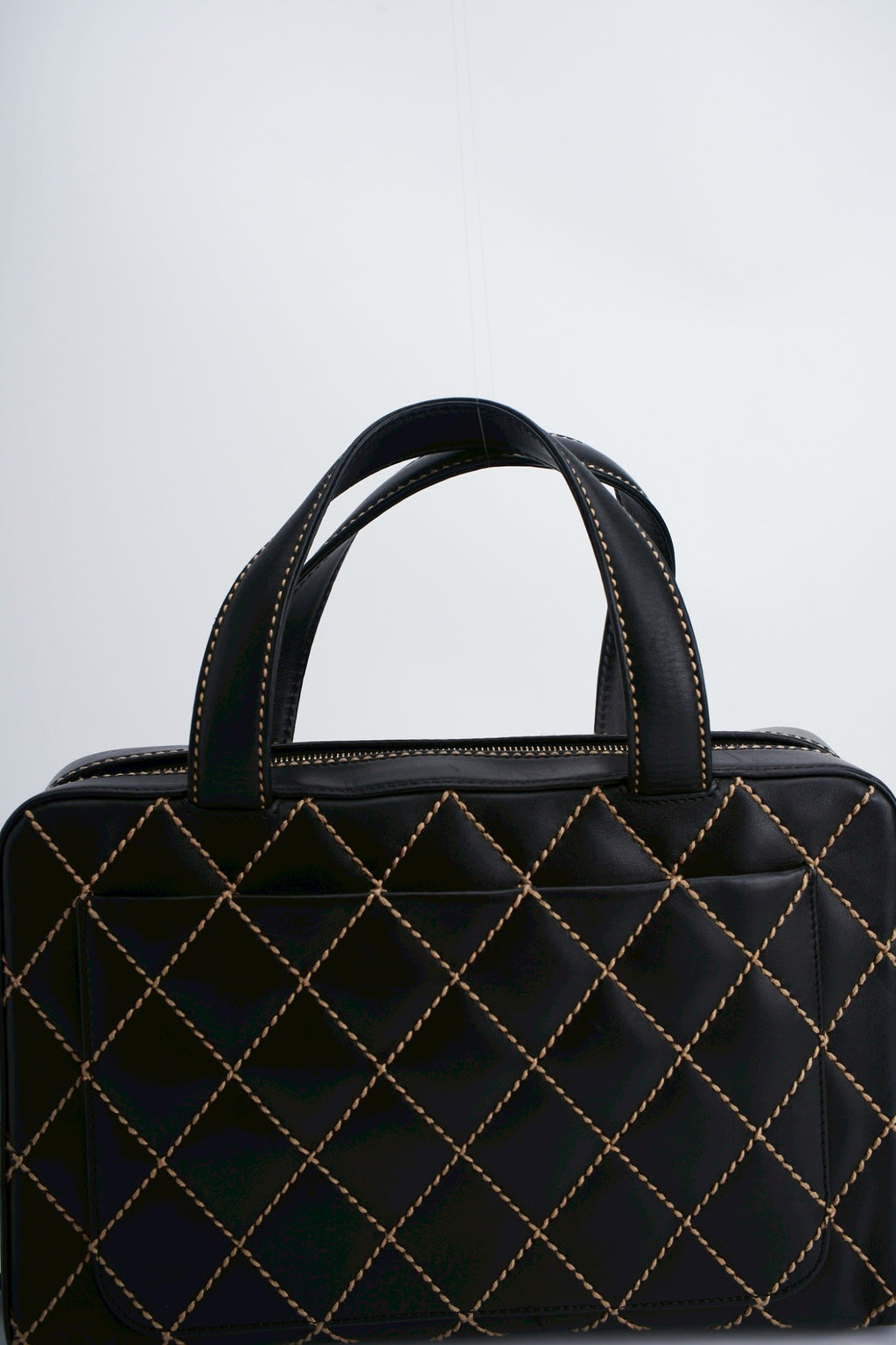 Chanel quilted hand bag